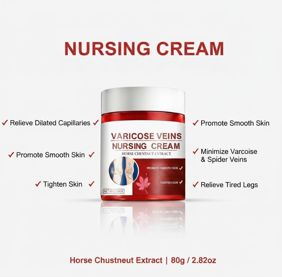 Horse Chestnut Leg Care Cream – Soothing &amp; Hydrating Formula